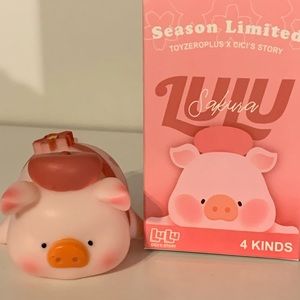 Lulu Sakura seasonal limited laying down pig